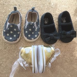Bundle Baby Girl Shoes Sizes 1-3